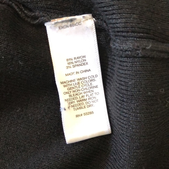 Express Black Bell Sleeve Sweater - Picture 5 of 6